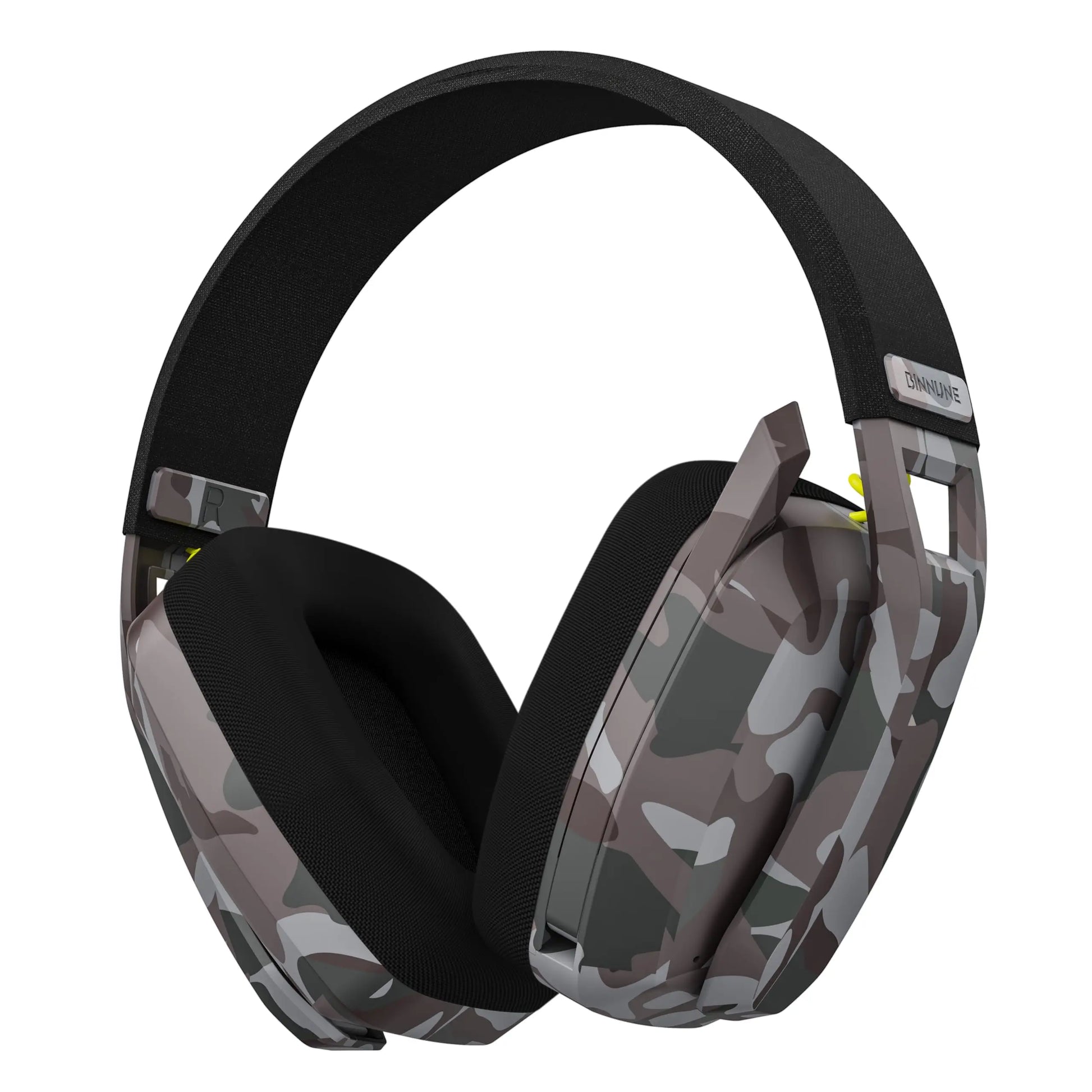 BINNUNE 2.4Ghz Wireless Gaming Headset with Mic for PS5 PS4 PC Mac Playstation Bluetooth Gaming Headset with Microphone