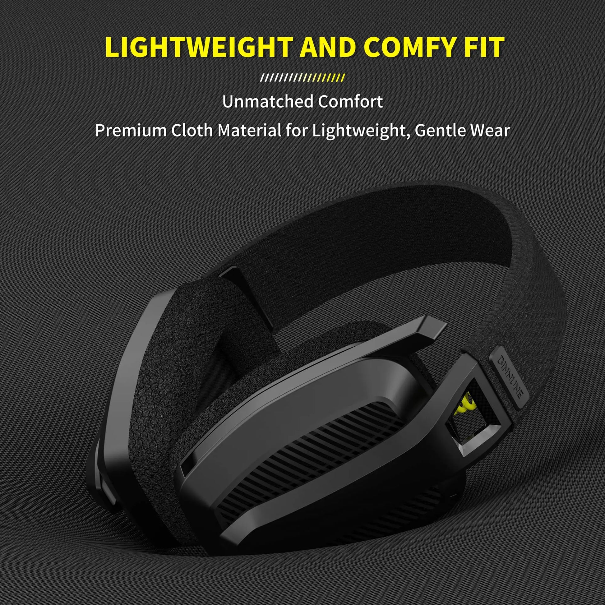 BINNUNE 2.4Ghz Wireless Gaming Headset with Mic for PS5 PS4 PC Mac Playstation Bluetooth Gaming Headset with Microphone